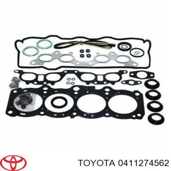 0411274740 Toyota комплект прокладок двигателя верхний