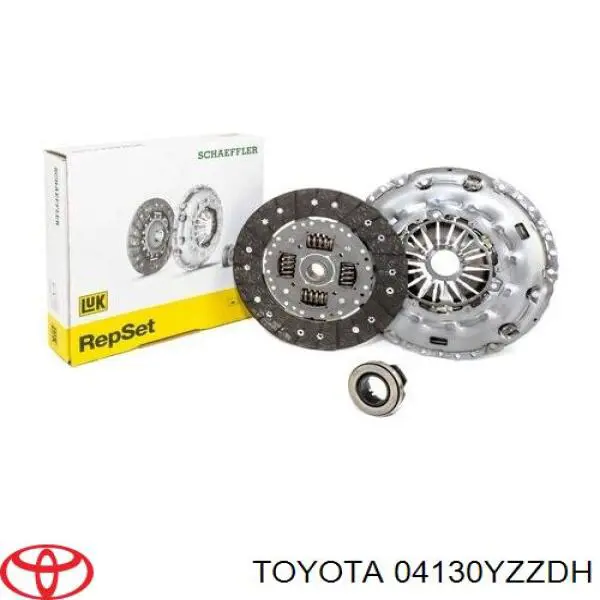 Комплект сцепления (3 части) Toyota 04130YZZDH цена, от 197.41 USD