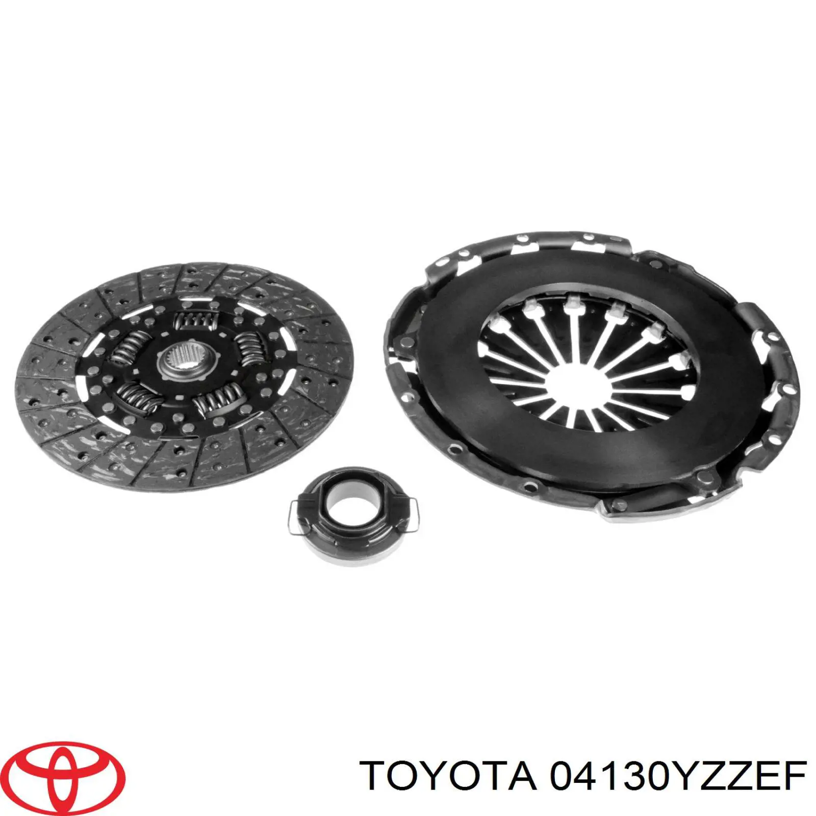 Сцепление 04130YZZEF Toyota