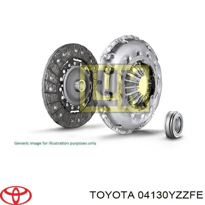 Сцепление 04130YZZFE Toyota