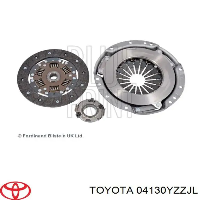 Сцепление 04130YZZJL Toyota