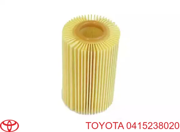 0415238020 Toyota filtro de óleo