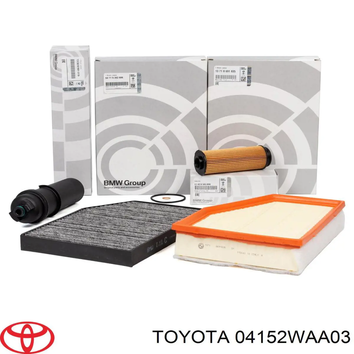 Filtro de aceite 04152WAA03 Toyota