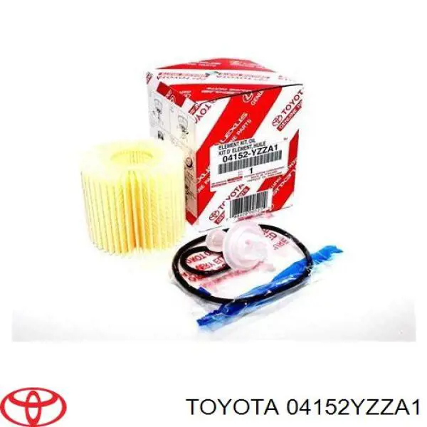 04152YZZA1 Toyota filtro de óleo