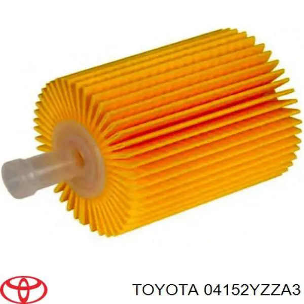 04152YZZA3 Toyota filtro de óleo