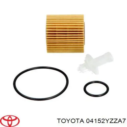 Купить 04152YZZA7 Toyota Фильтр центробежный очистки масла