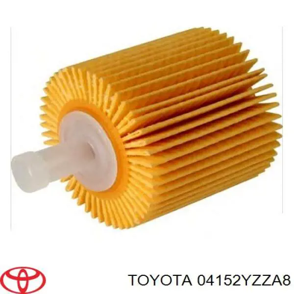 04152YZZA8 Toyota filtro de óleo