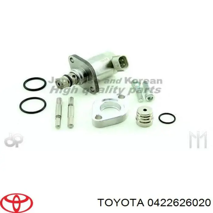 0422626020 Toyota válvula de regulação de pressão (válvula de redução da bomba de combustível de pressão alta Common-Rail-System)