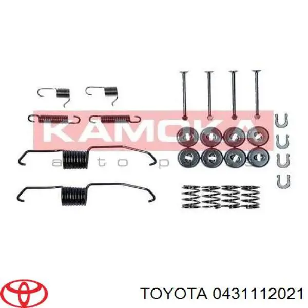 Juego de reparación, cilindro maestro del embrague 0431112021 Toyota