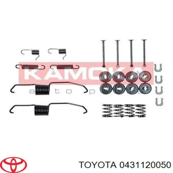 Juego de reparación, cilindro maestro del embrague 0431120050 Toyota