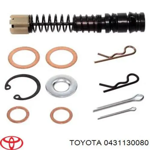 Juego de reparación, cilindro maestro del embrague 0431130080 Toyota
