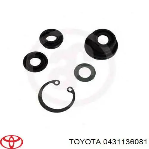 Juego de reparación, cilindro maestro del embrague 0431136081 Toyota