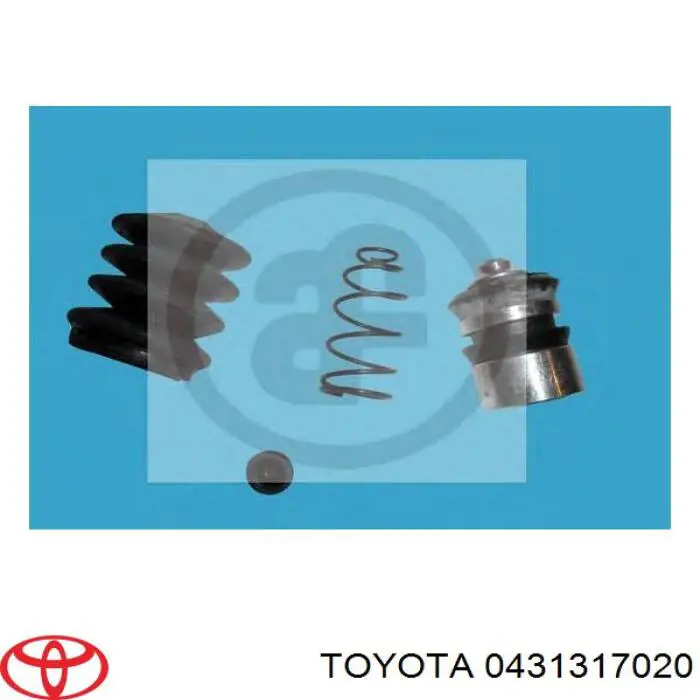 Рабочий цилиндр сцепления Toyota 0431317020 цена, от 15.71 USD