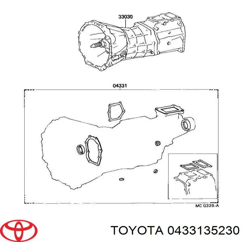  0433135230 Toyota