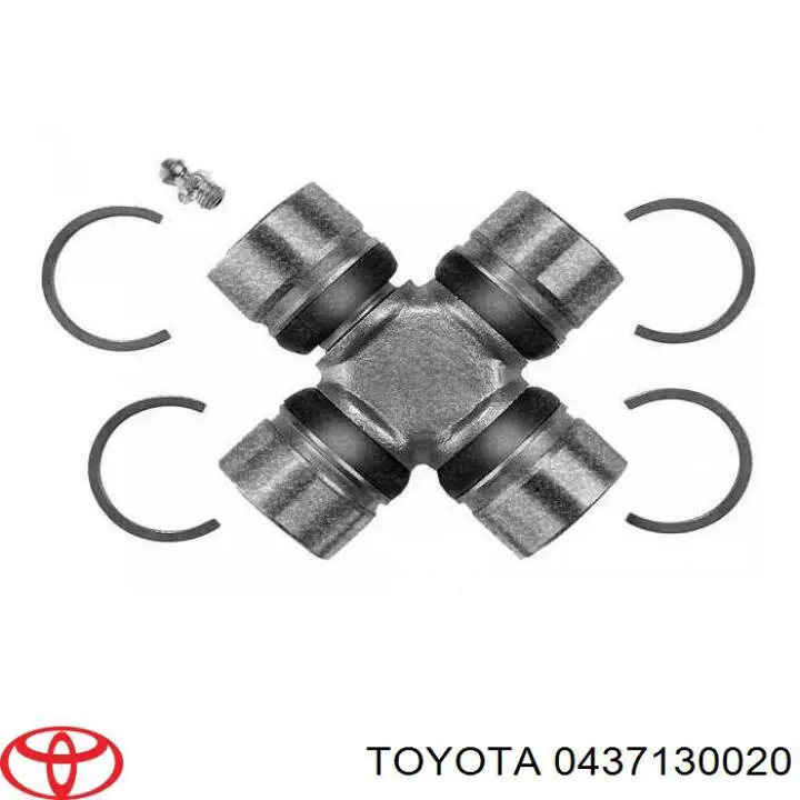 0437130020 Toyota крестовина карданного вала заднего