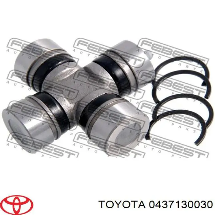 Крестовина заднего карданного вала  Toyota 0437130030 цена, от 9.03 USD