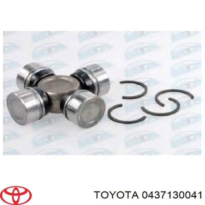 Cruceta de árbol de cardán trasero 0437130041 Toyota