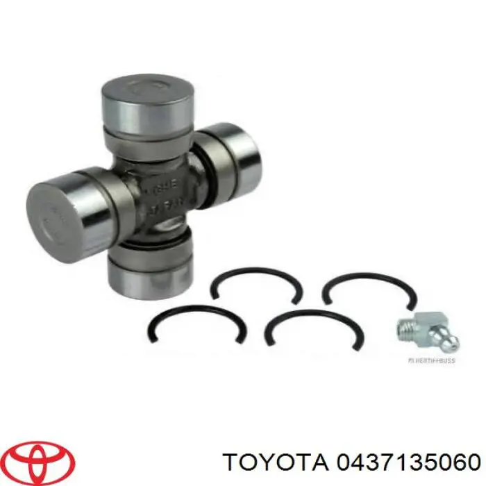 0437135060 Toyota cruzeta da junta universal traseira