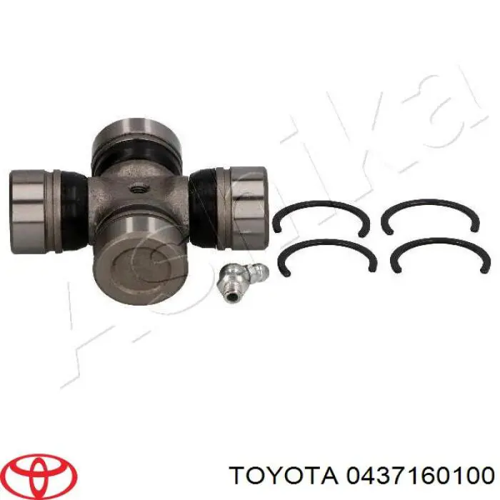 0437160100 Toyota крестовина карданного вала заднего