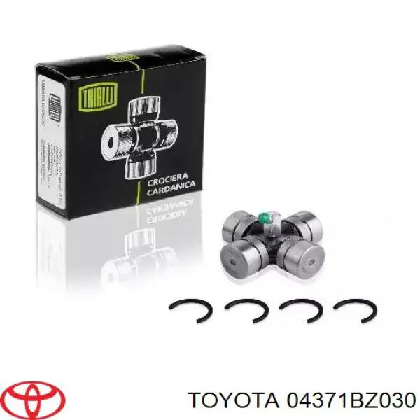 Крестовина заднего карданного вала  Toyota 04371BZ030 цена, от 19.32 USD