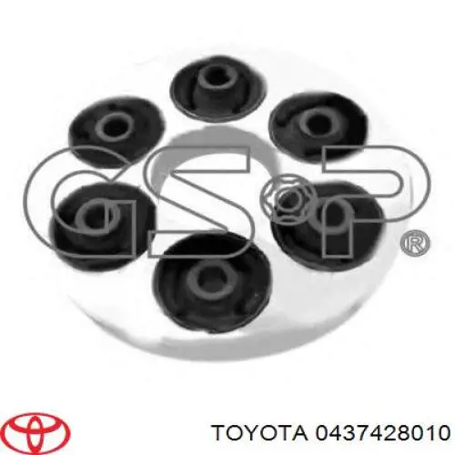 Муфта кардана эластичная на Toyota Previa TCR1, TCR2