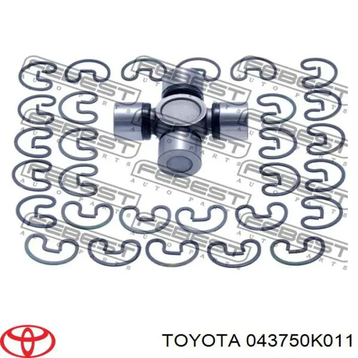 043750K011 Toyota Крестовина карданного вала