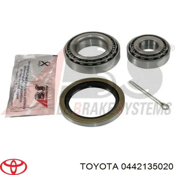 Cojinete de rueda delantero 0442135020 Toyota