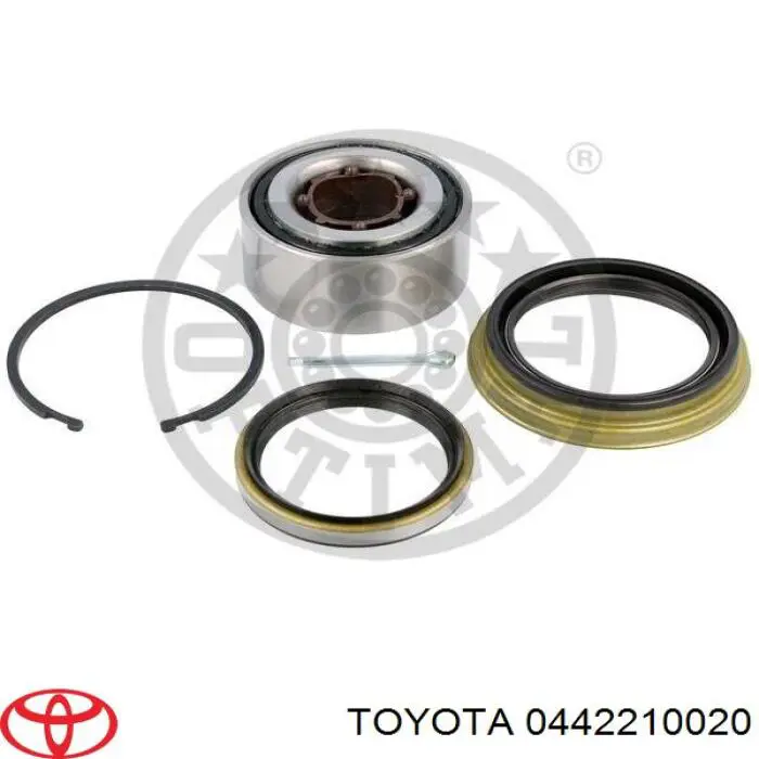 Bucim de cubo dianteiro para Toyota Starlet (P7)