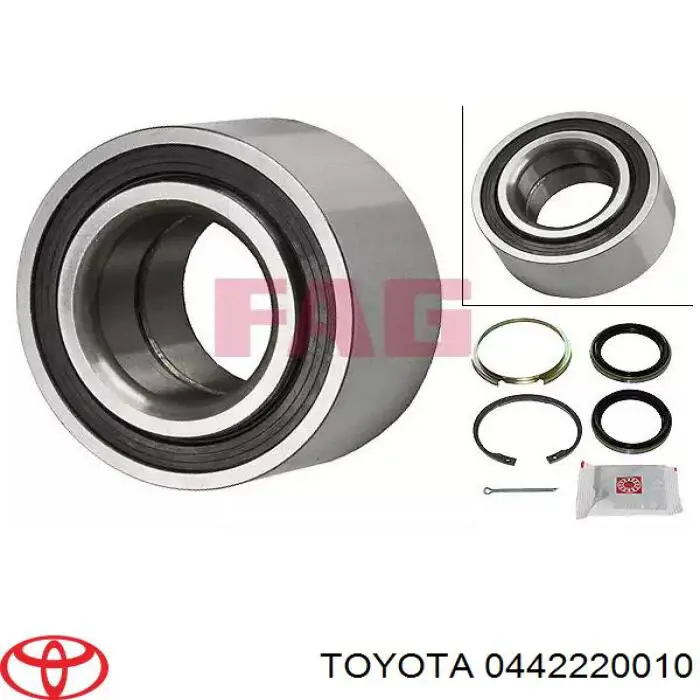 Купить 0442220010 Toyota Сальник передней ступицы