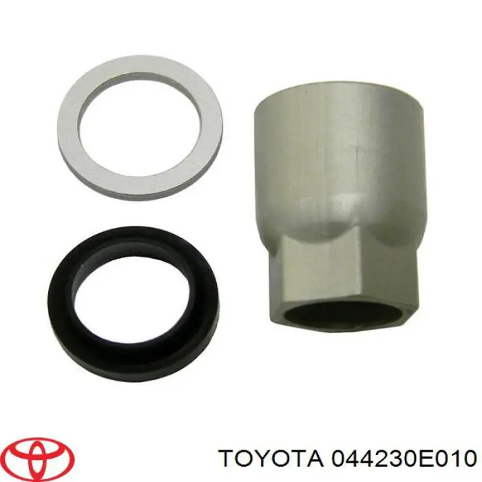 Крепление датчика давления воздуха в шинах на Toyota Land Cruiser 100 