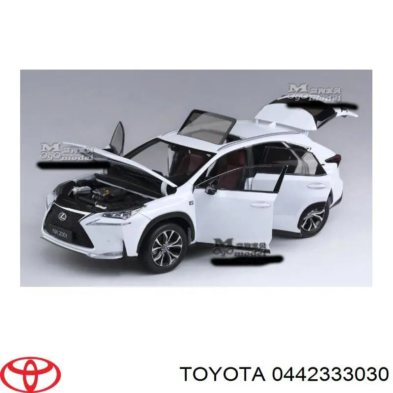 Крепление датчика давления воздуха в шинах Toyota 0442333030 цена, от 3.67 USD