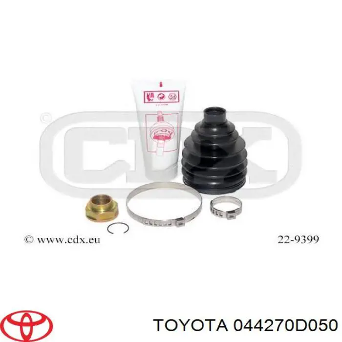 Купить 044270D050 Toyota Пыльник гранаты внутренний, передней полуоси