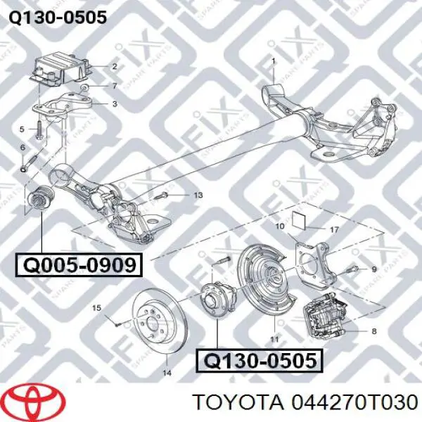 Купить 044270T030 Toyota Пыльники шрусов