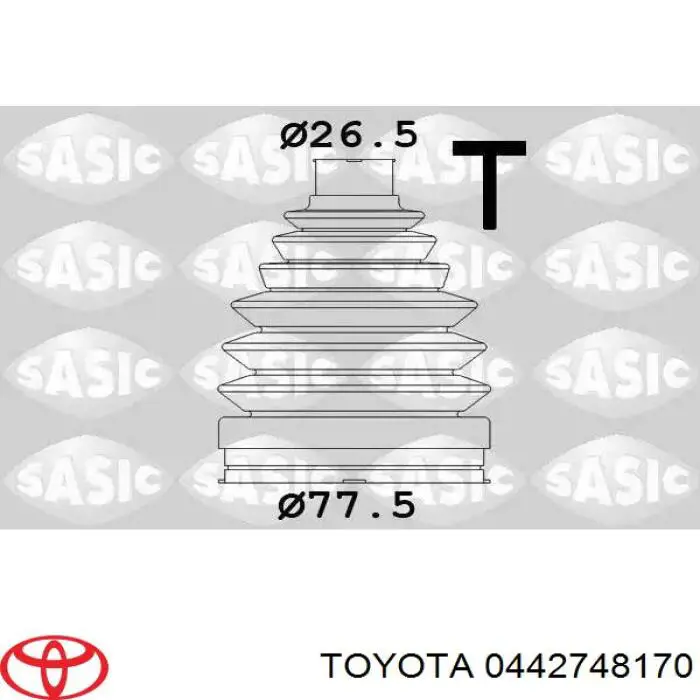 Чехол шруса Toyota 0442748170 цена, от 11.03 USD