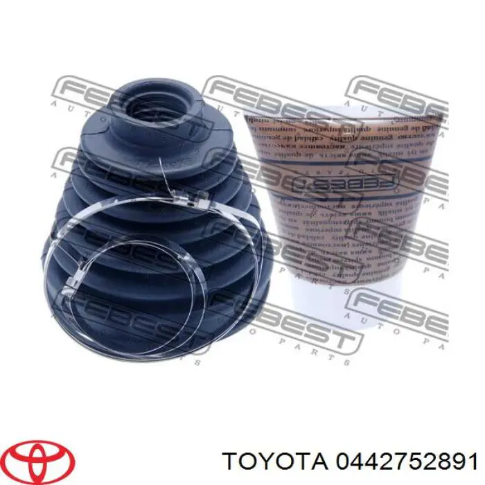 Пыльники шрусов 0442752891 Toyota