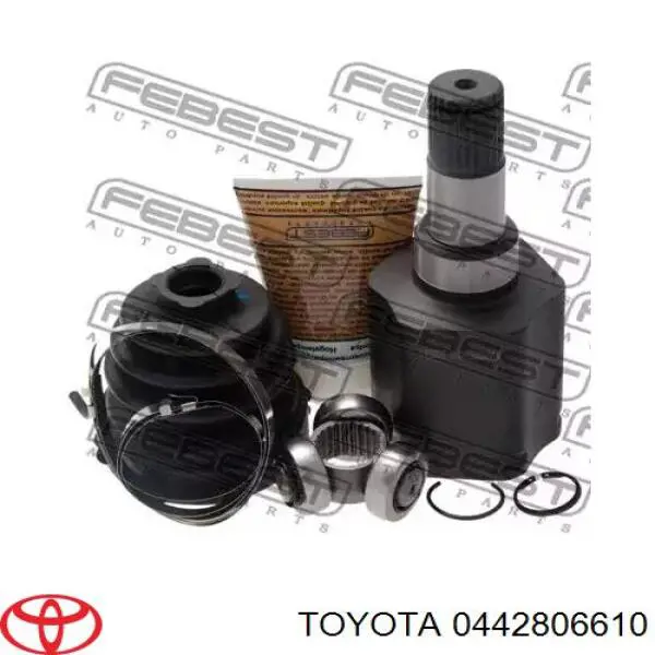 Купить 0443820380 Toyota Пыльник ШРУСа внутренний, передней полуоси, правый