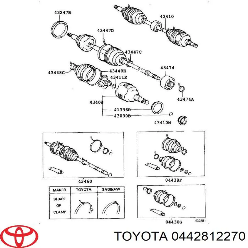 0442812270 Toyota