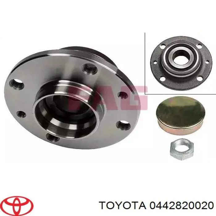 Купить 0442820020 Toyota Пыльник гранаты внутренний, передней полуоси