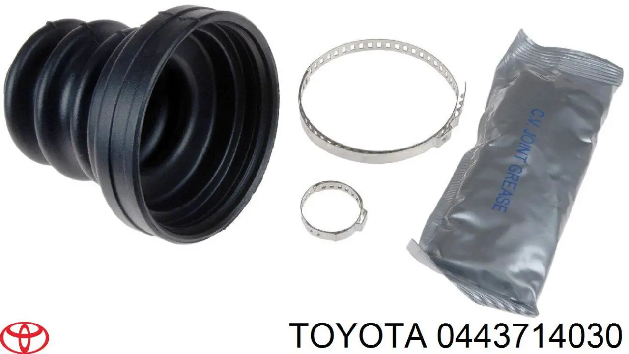 Fuelle, árbol de transmisión trasero interior 0443714030 Toyota