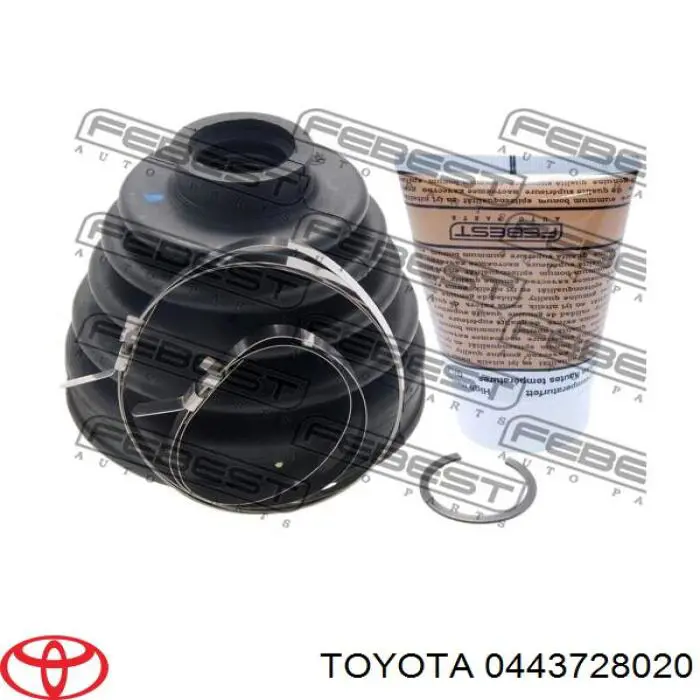 Пыльник ШРУСа задней полуоси внутренний Toyota 0443728020 цена, от 54.28 USD
