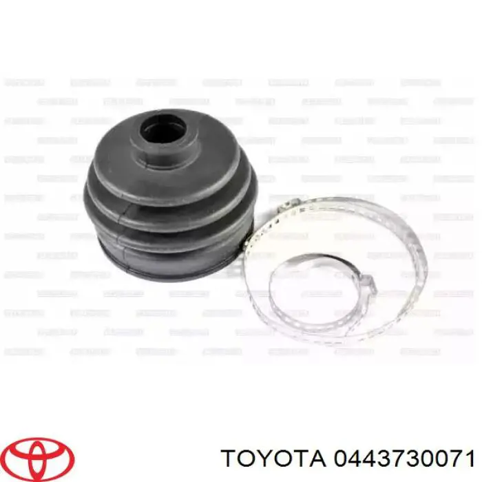 Пыльник шарнира угловых скоростей внутренний передний Toyota 0443730071 цена, от 14.28 USD