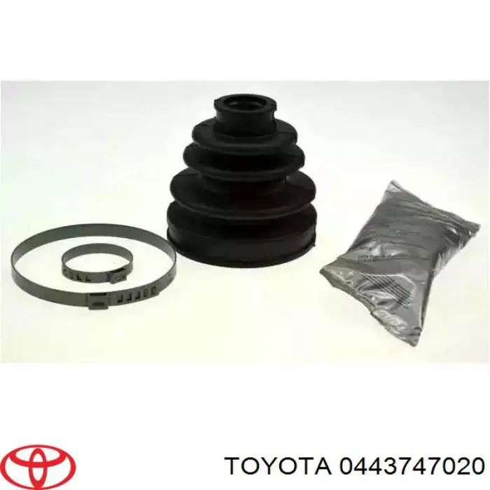 Купить 0443747020 Toyota Пыльник гранаты внутренний, передней полуоси