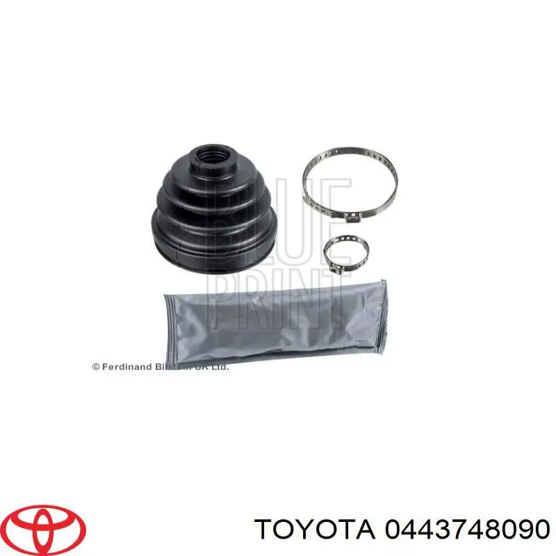 Пыльник шарнира угловых скоростей внутренний передний правый Toyota 0443748090 цена, от 61.71 USD