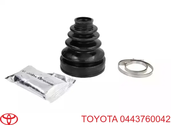0443760042 Toyota Пыльник ШРУСа передней полуоси внутренний
