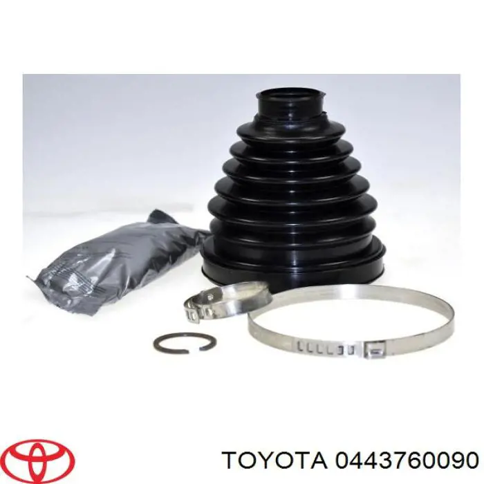 Compre 0443760090 Toyota Bota de proteção interna de junta homocinética do semieixo dianteiro