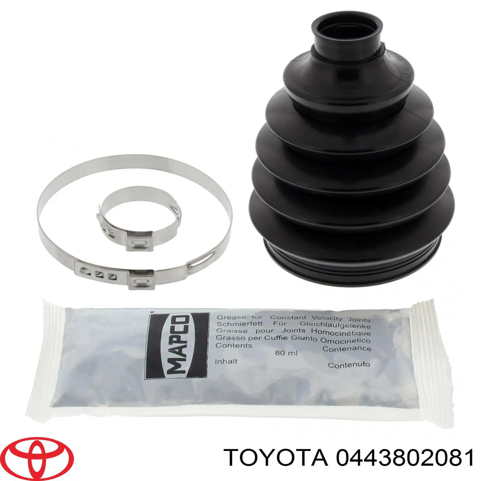 Купить 0443802081 Toyota Пыльники шрусов