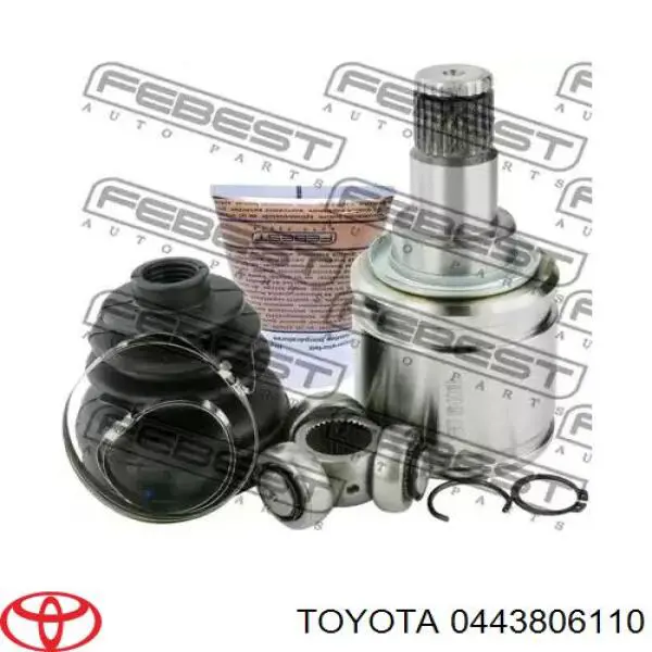 0443806110 Toyota Пыльник ШРУСа передней полуоси внутренний