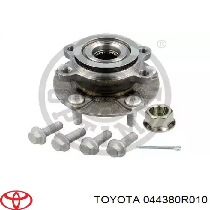044380R010 Toyota Пыльники шарниров угловых скоростей передних, комплект