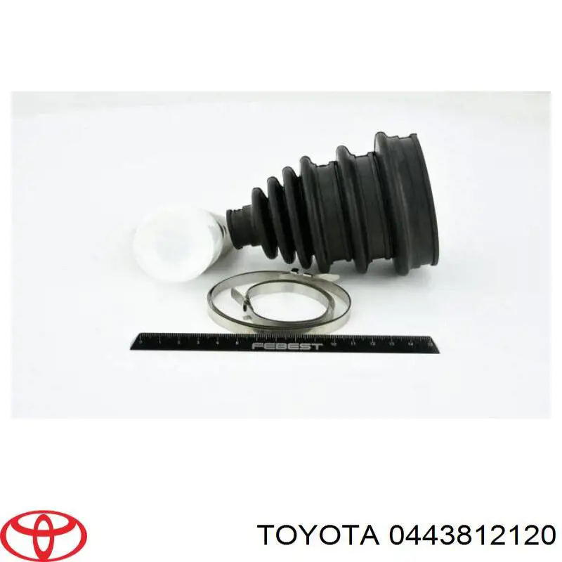 443812120 Toyota bota de proteção externa de junta homocinética do semieixo dianteiro