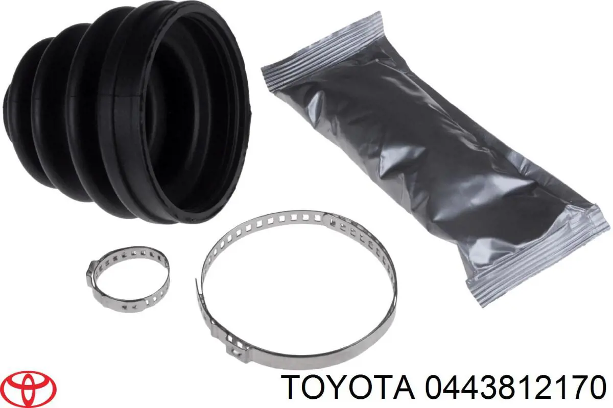 443812170 Toyota bota de proteção externa de junta homocinética do semieixo dianteiro
